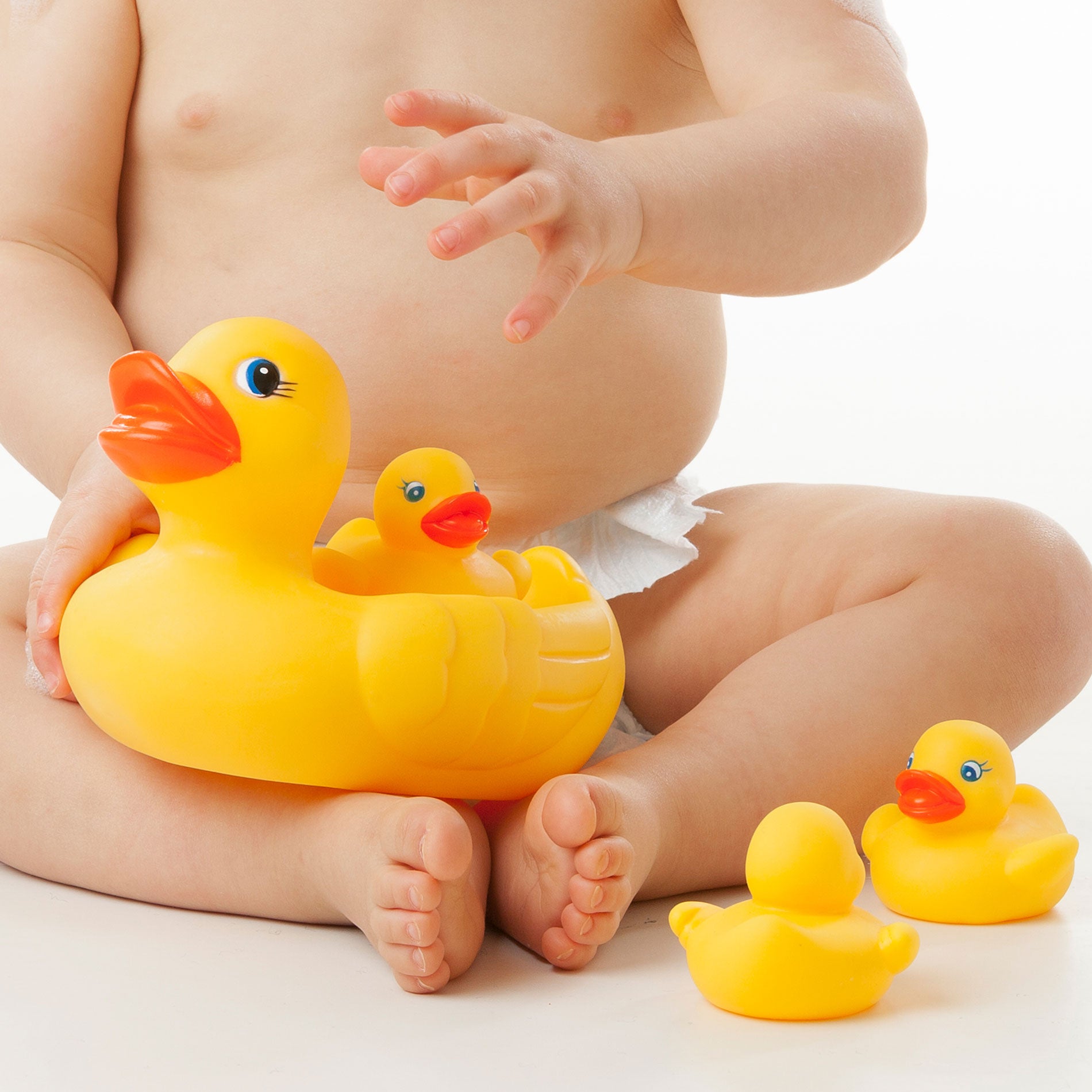 playgro bath duckie family
