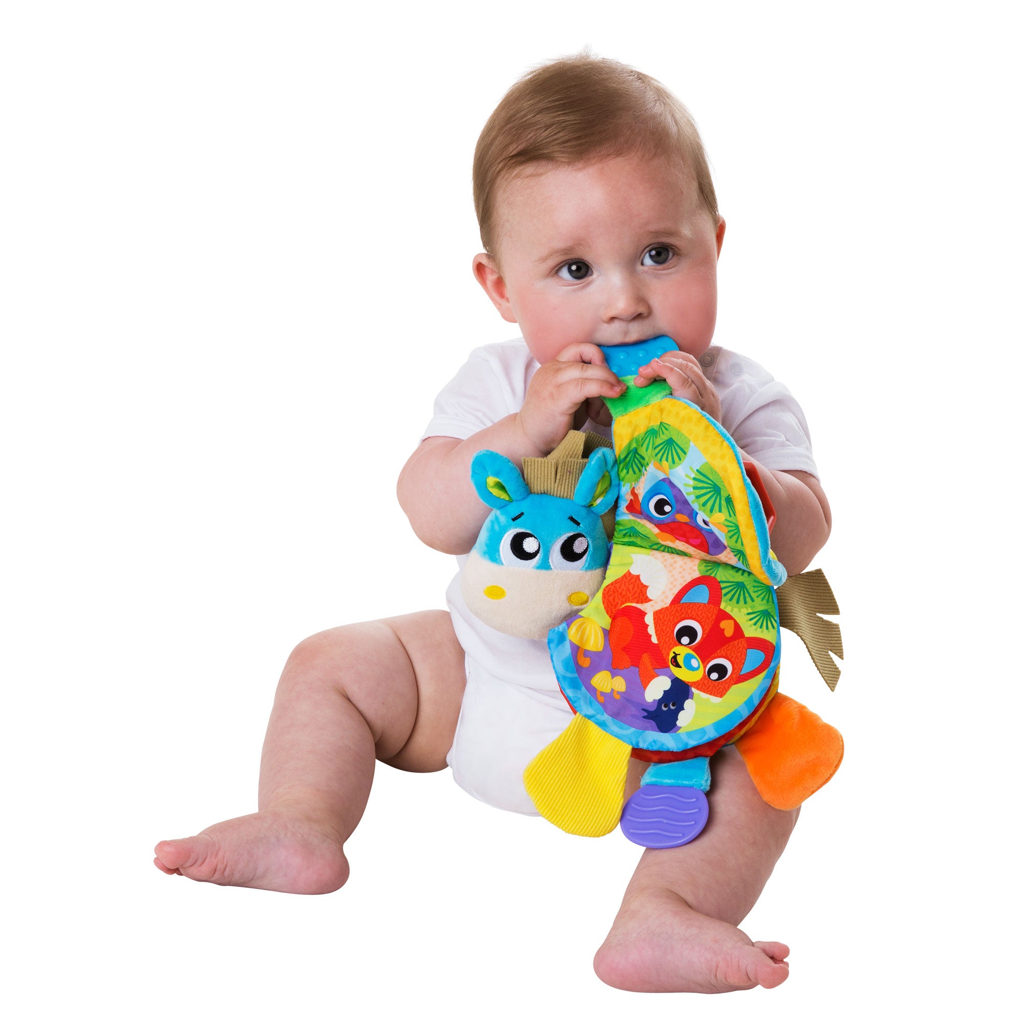 playgro musical clip clop sensory book