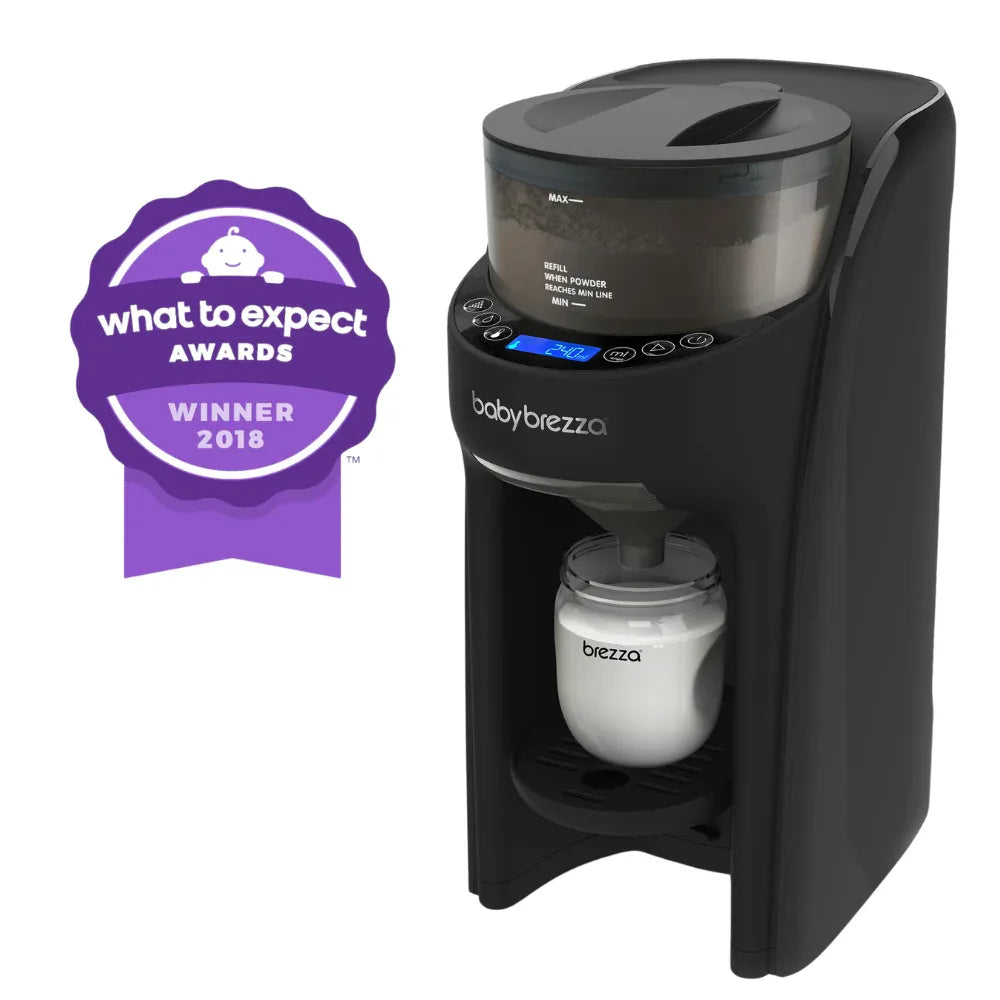 baby brezza formula pro advanced with wifi black automatic formula maker