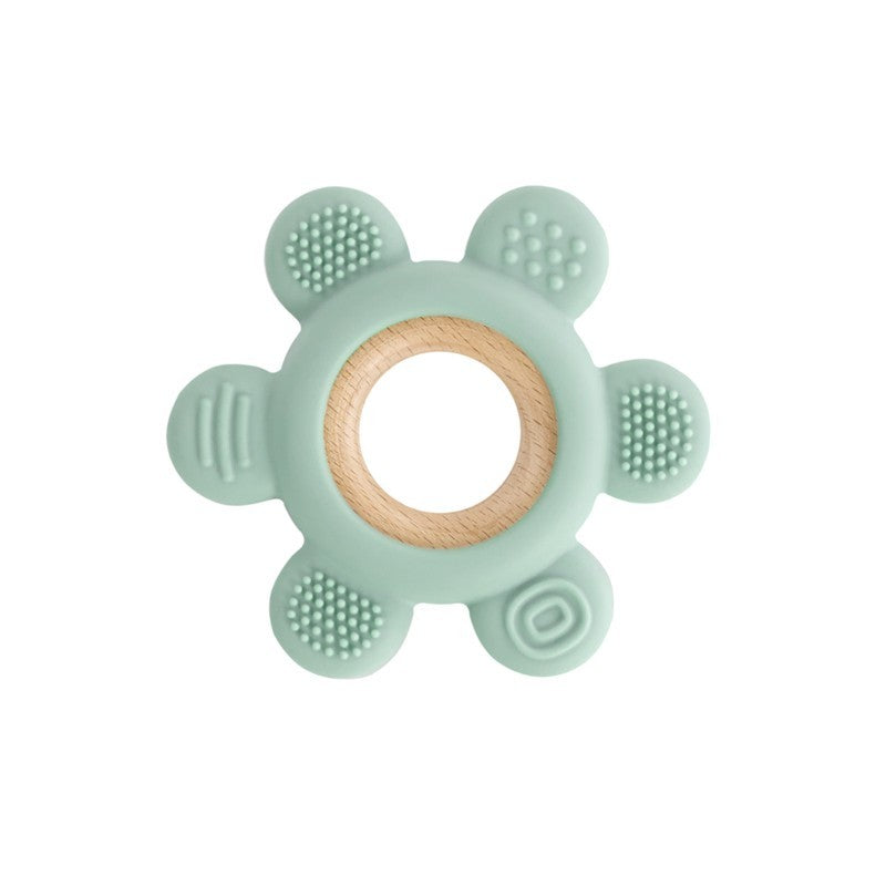 jane silicone baby teether mint soothing teether