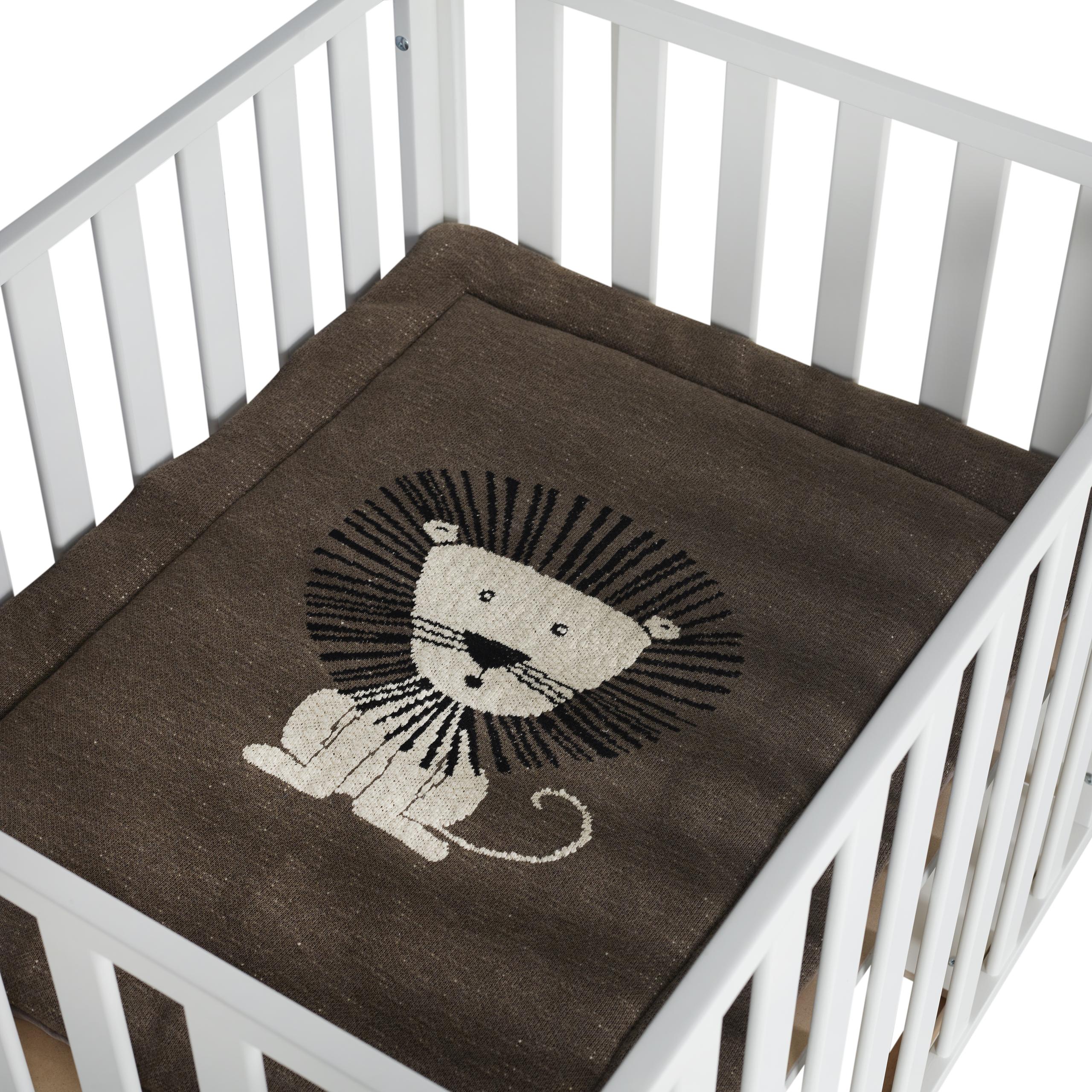 quax baby play carpet 100x100cm lion play mat