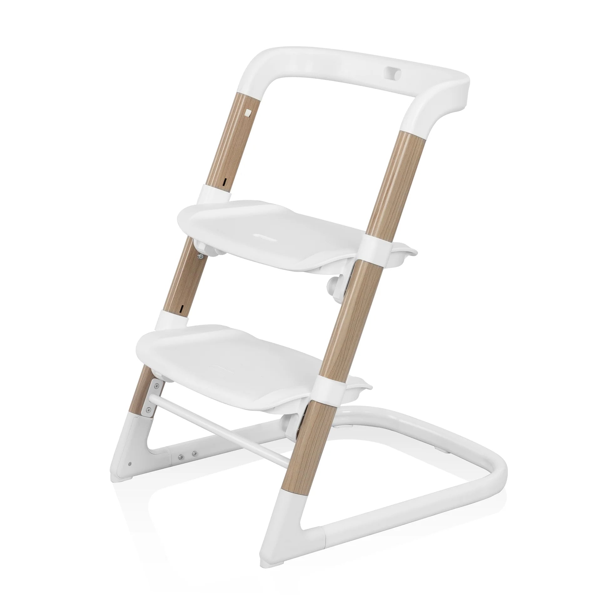 evenflo rightseat multistage high chair sea salt white