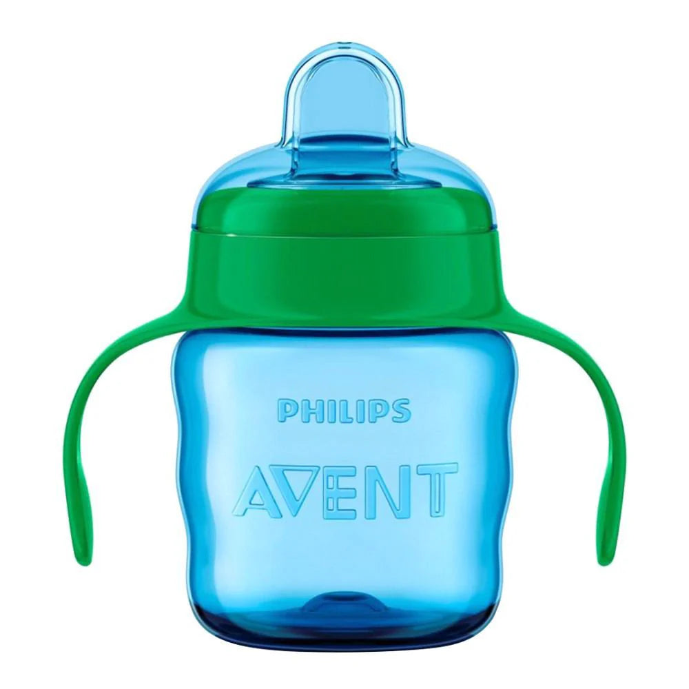 philips avent easy sip cup 200ml green toddler training cup