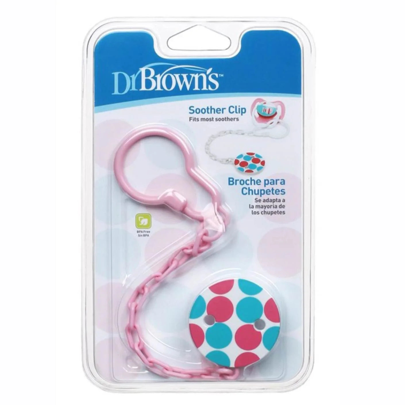 dr browns pacifier clip baby soother holder