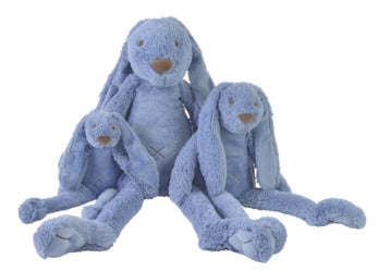happy horse tiny rabbit richie deep blue soft toy baby plush toy