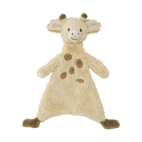 happy horse giraffe gus comforter soft toy 26cm security blanket