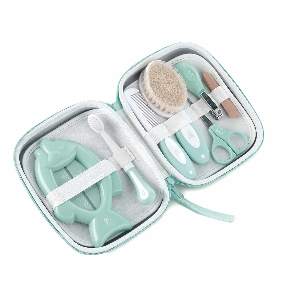 jane baby hygiene set with toiletry bag mint grooming kit