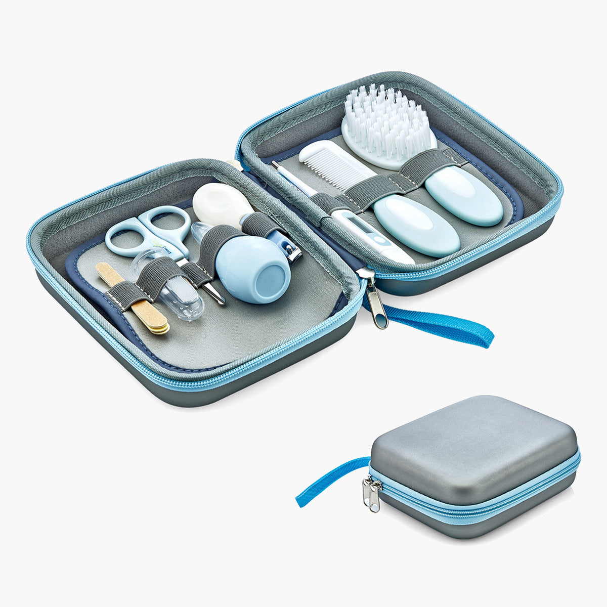 Babyjem 9-in-1 Baby Care Set – Newborn Grooming Kit with Bag