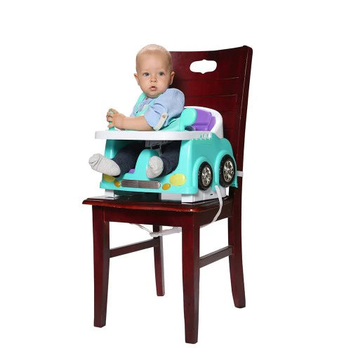 spuddies child car booster seat blue kids car seat
