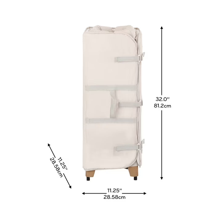 Evenflo Eris One-Hand Playard with Bassinet & SensorySoothe Technology