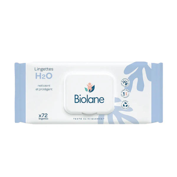 biolane cleansing water wipes 72 pack baby wipes
