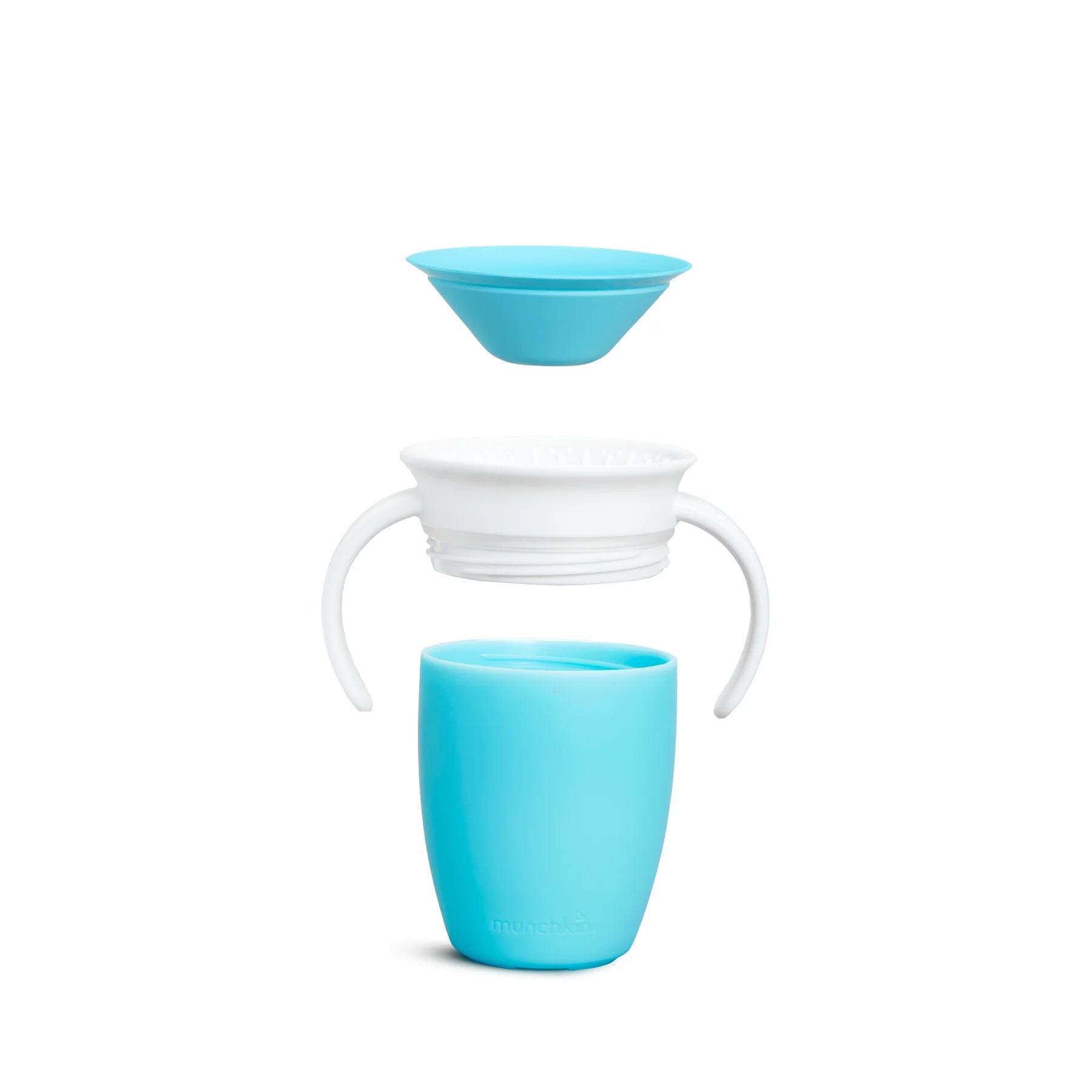 munchkin miracle trainer cup 7oz blue toddler training cup