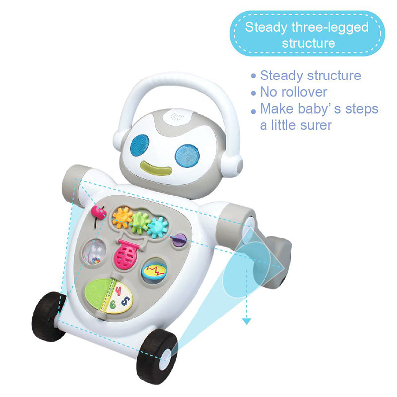 spuddies robot baby walker activity walker