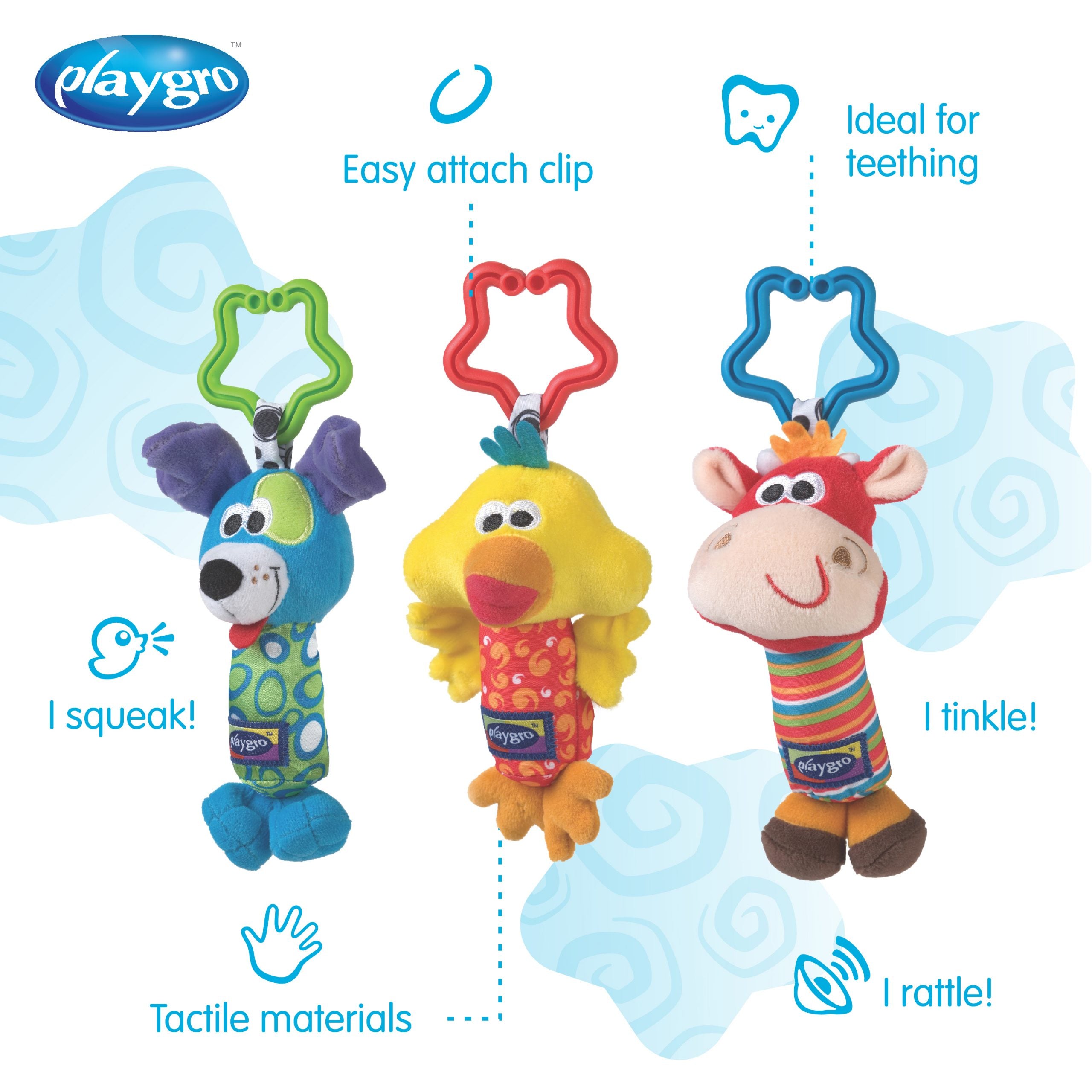 playgro tinkle trio