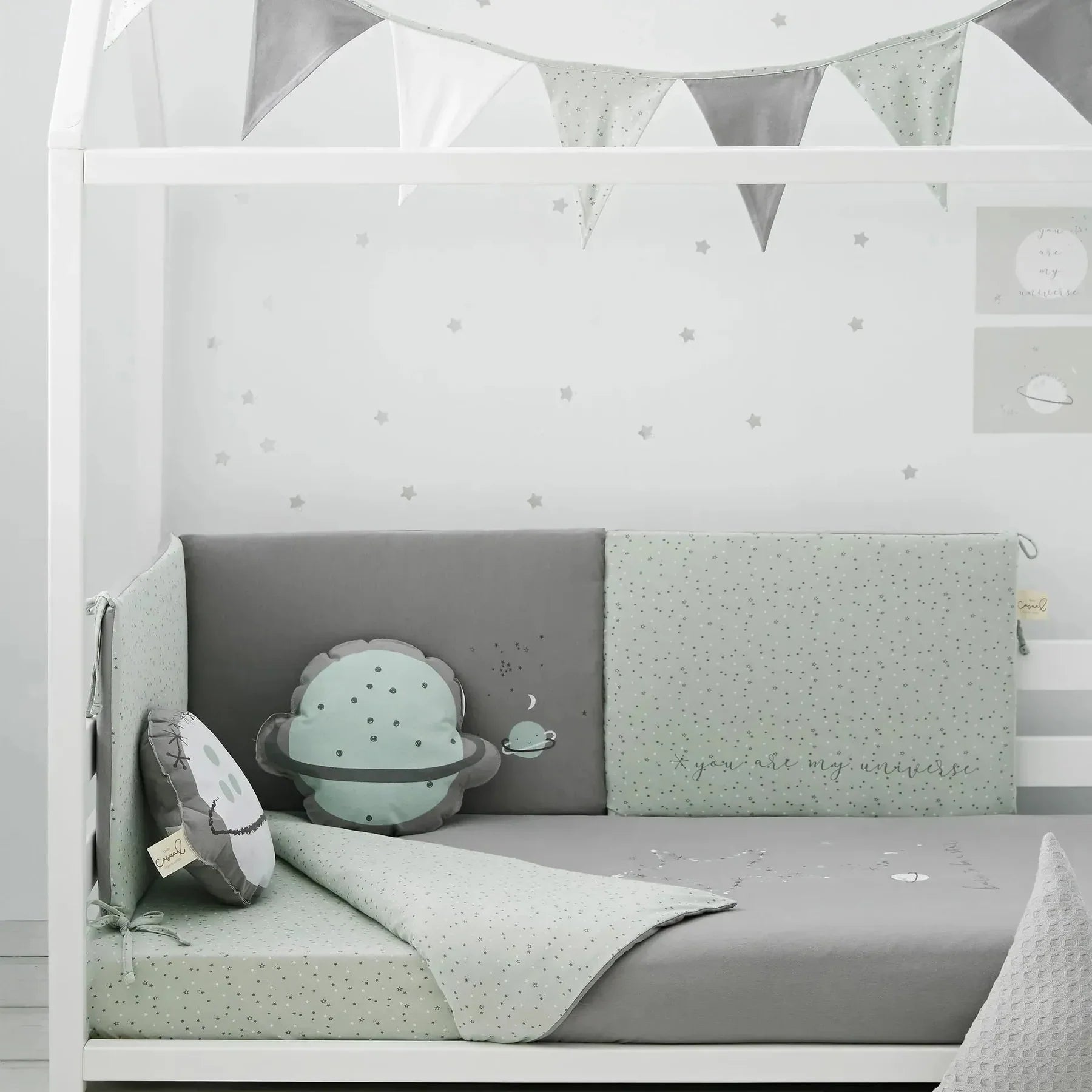 bimbidreams bedding set planet green