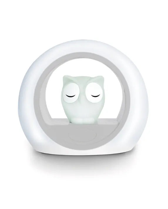 zazu lou the owl night light with cry sensor and adjustable brightness