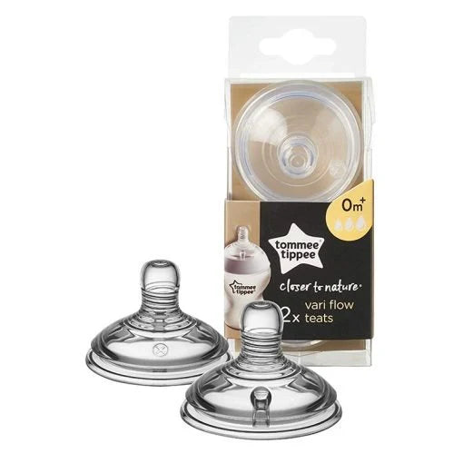 tommee tippee medium flow bottle teats 2 pack