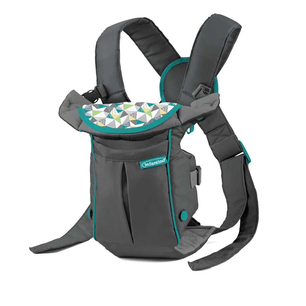 infantino swift classic carrier grey with pocket
