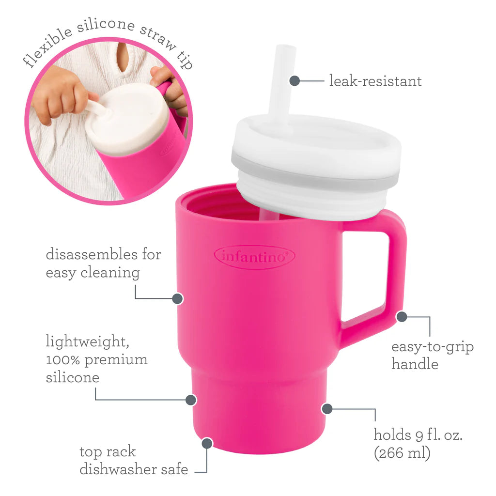 infantino my 1st tumbler - bubble gum