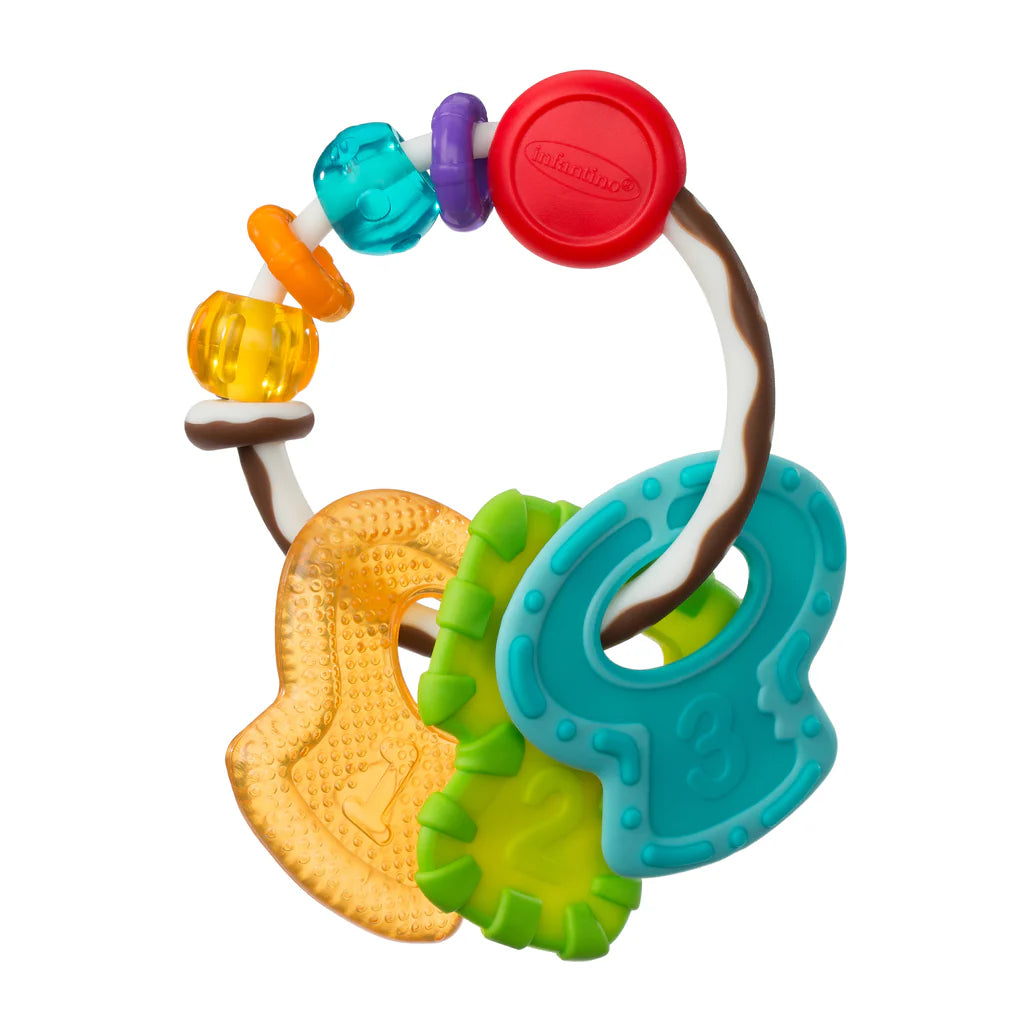 infantino cool& chew teether keys