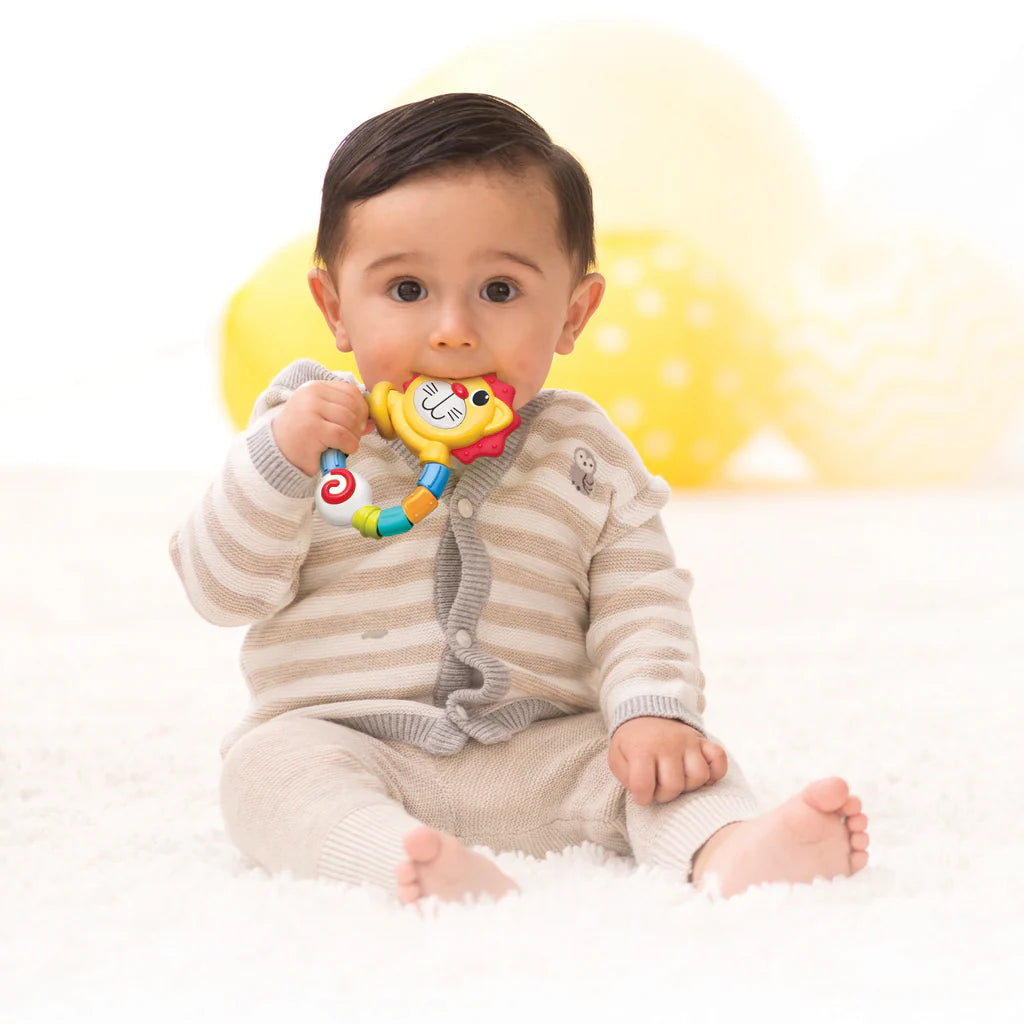 infantino lion teether