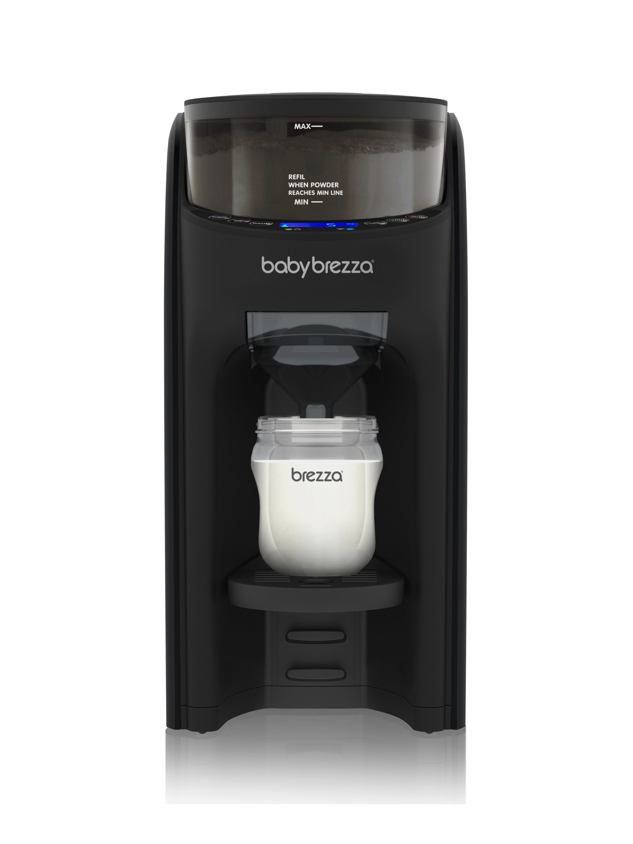 baby brezza formula pro advanced with wifi black automatic formula maker