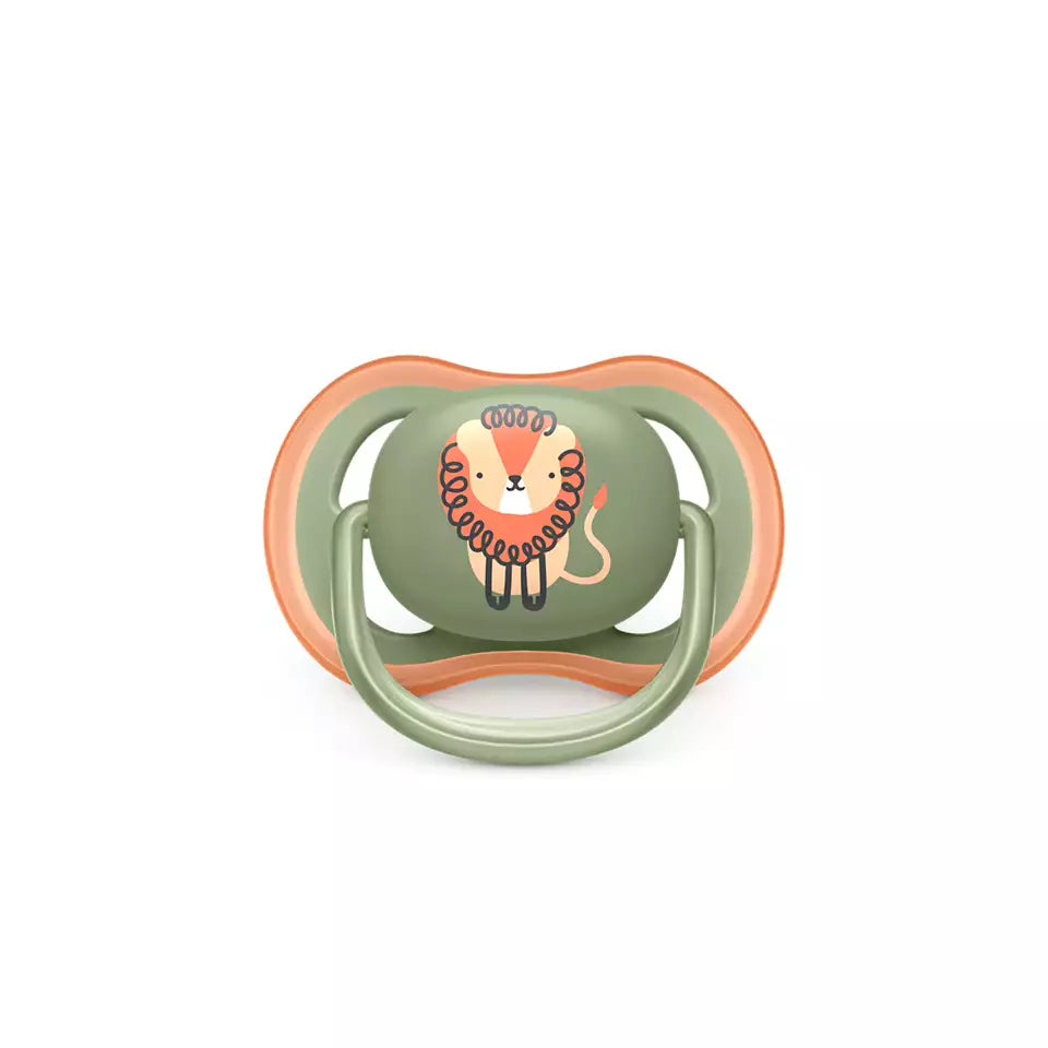 Philips Avent Ultra Soft Deco Soothers 6–18 Months – 2 Pack Silicone Pacifiers