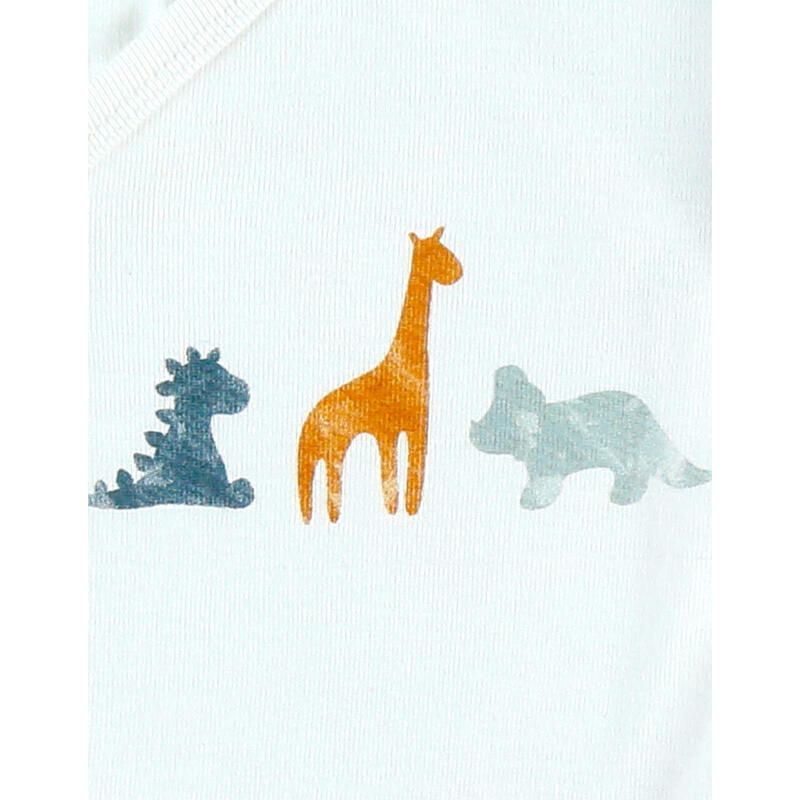 Nookies T&S 2Pk Bodysuit Crossover Ls - 0M