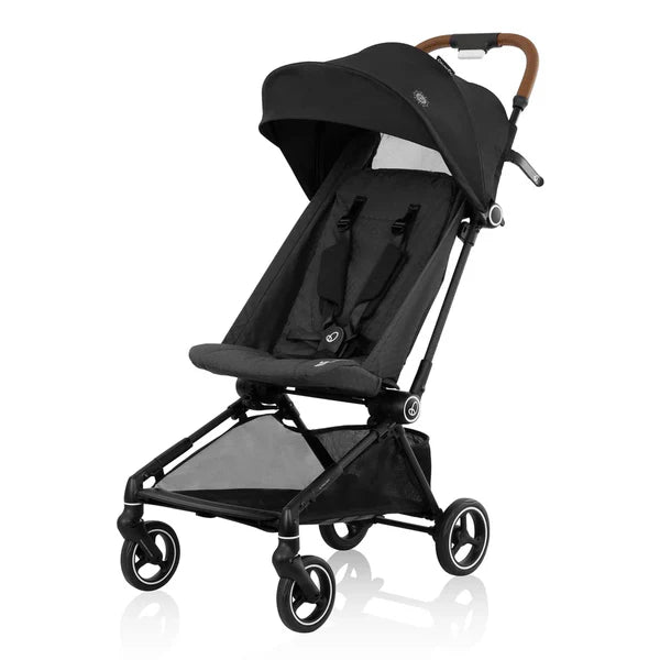 evenflo hummingbird ultra-lightweight carbon fiber stroller crest gray