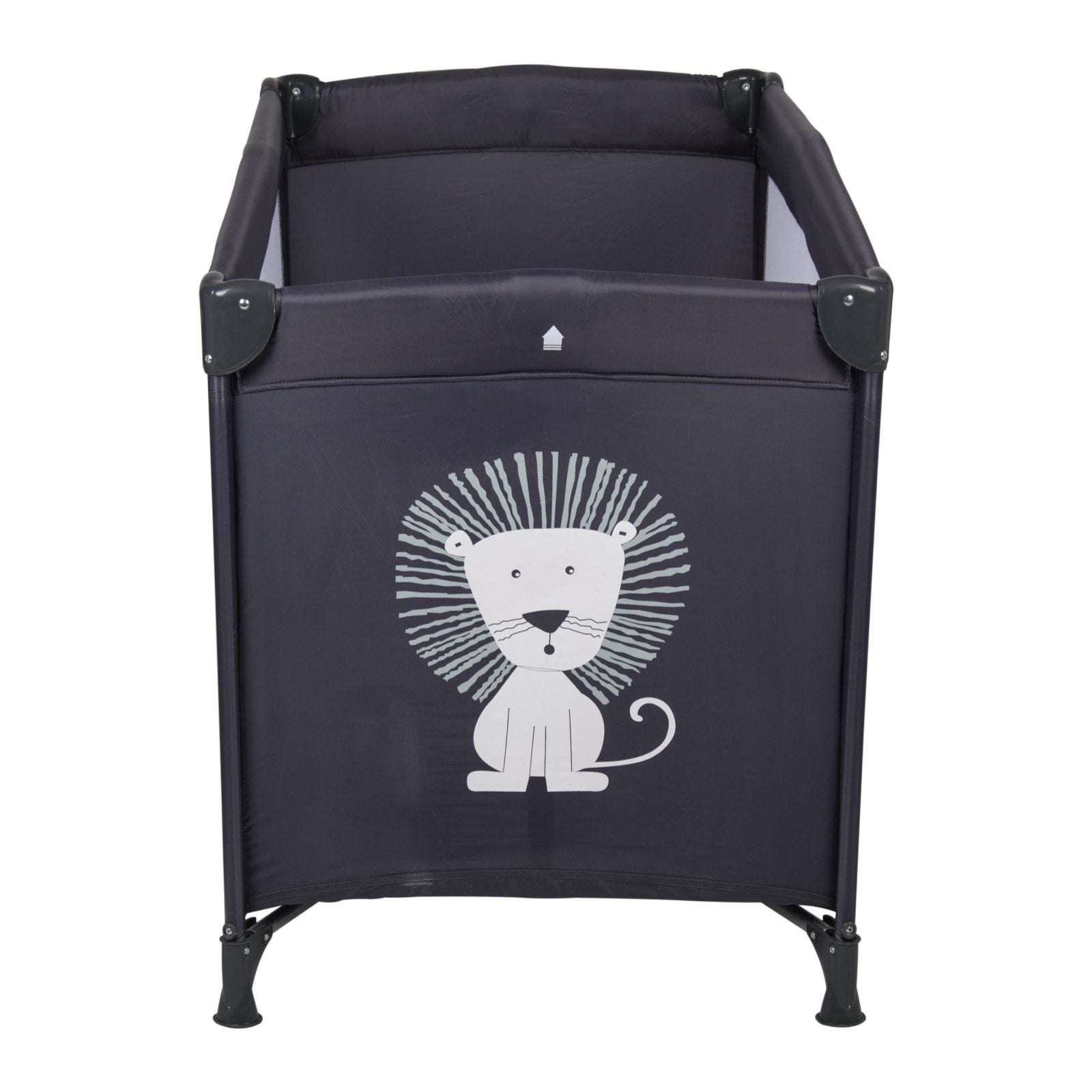 quax travel cot 120x60cm lion baby travel crib