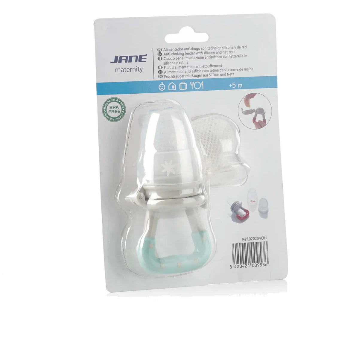 jane silicone baby feeder mint anti choking fruit feeder