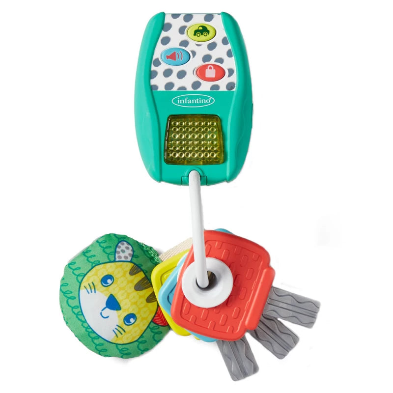 infantino lights & music busy key set