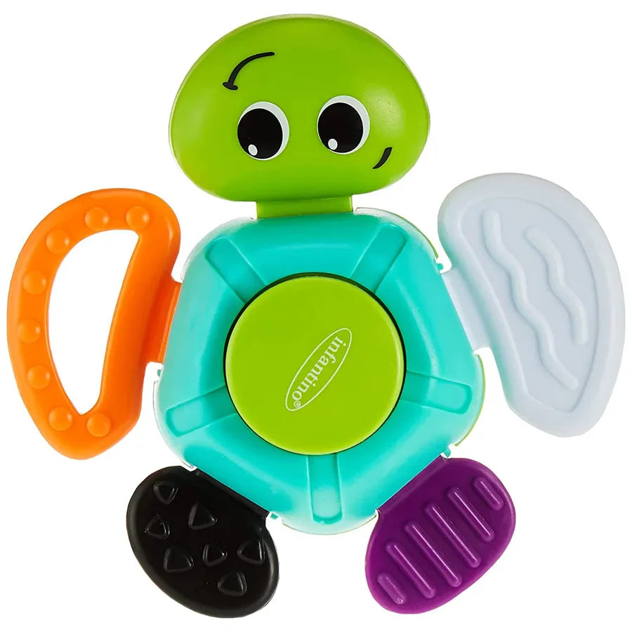 infantino turtle rattle
