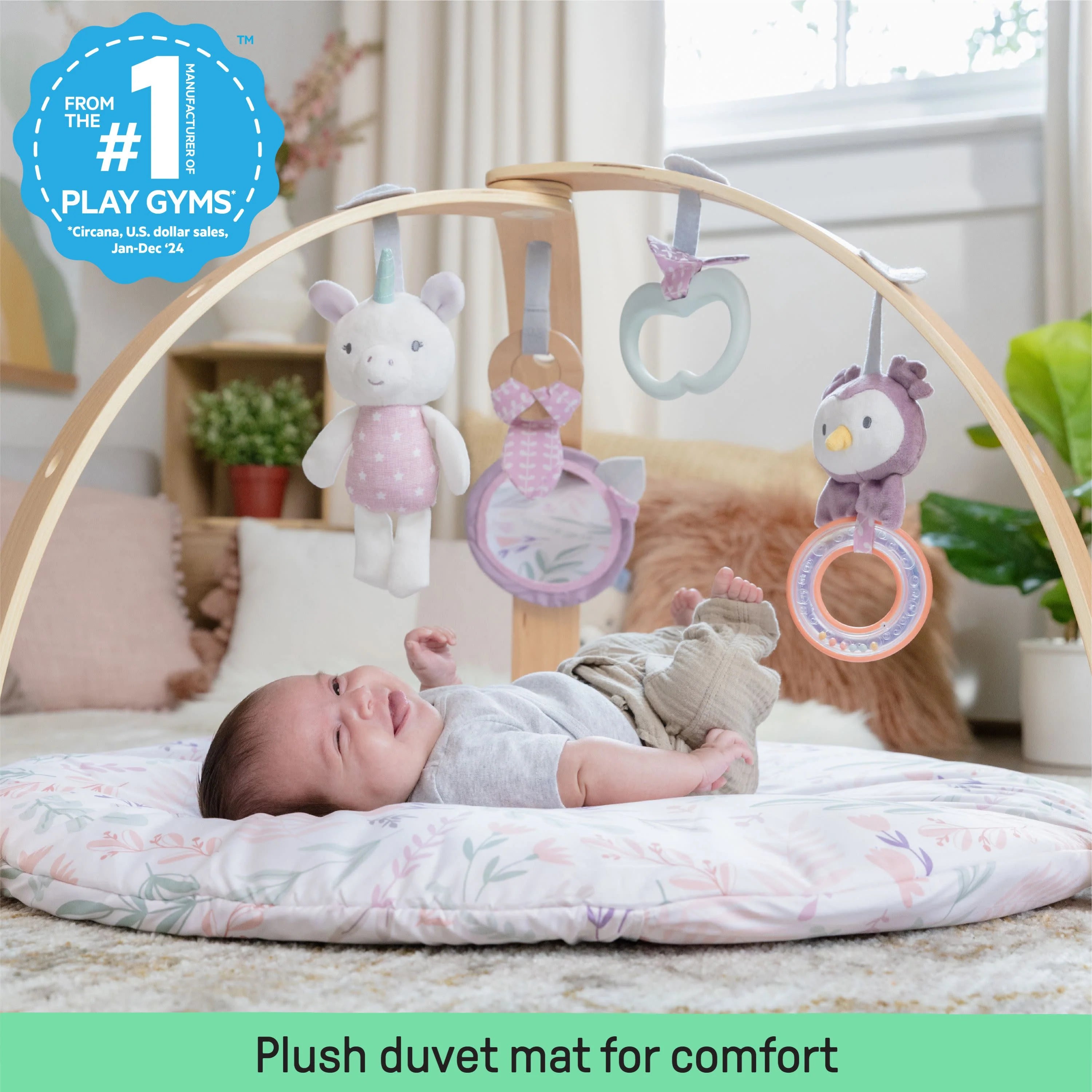 ingenuity cozy spot activity gym: calla
