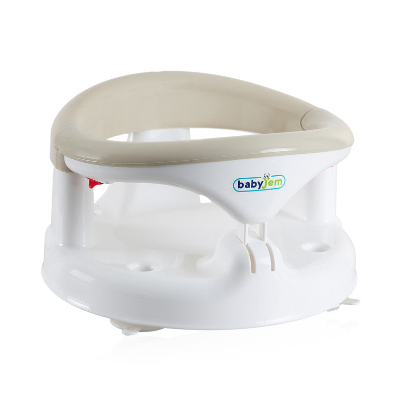 babyjem baby bath & feeding seat stone