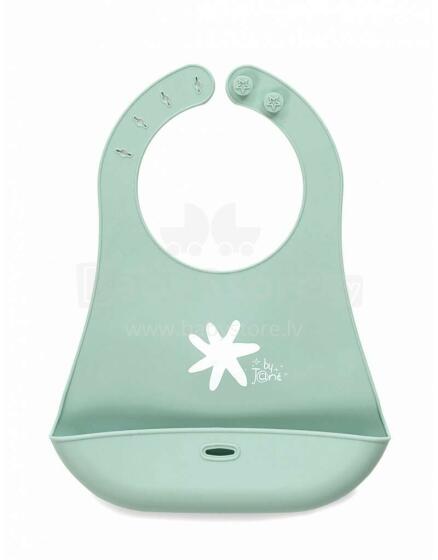jane soft folding baby bib mint waterproof bib