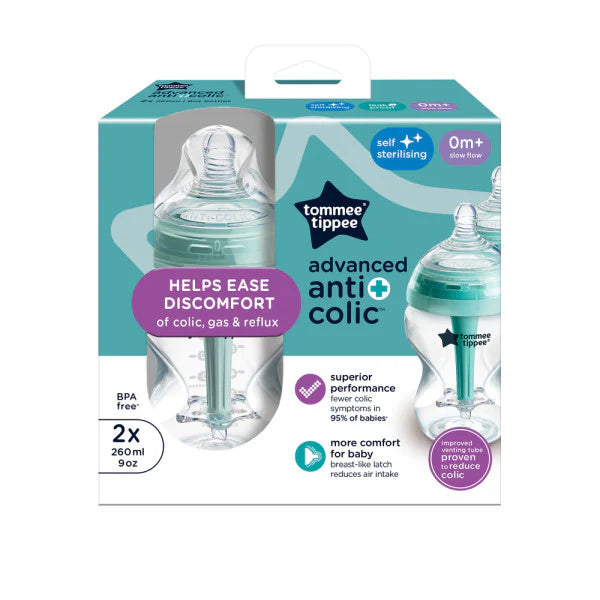 tommee tippee (422525) bottle anti colic 260ml