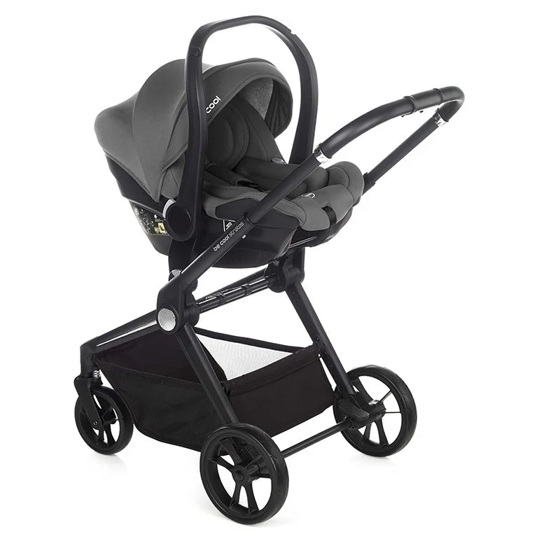 be cool stratos travel system grey baby stroller and carrycot