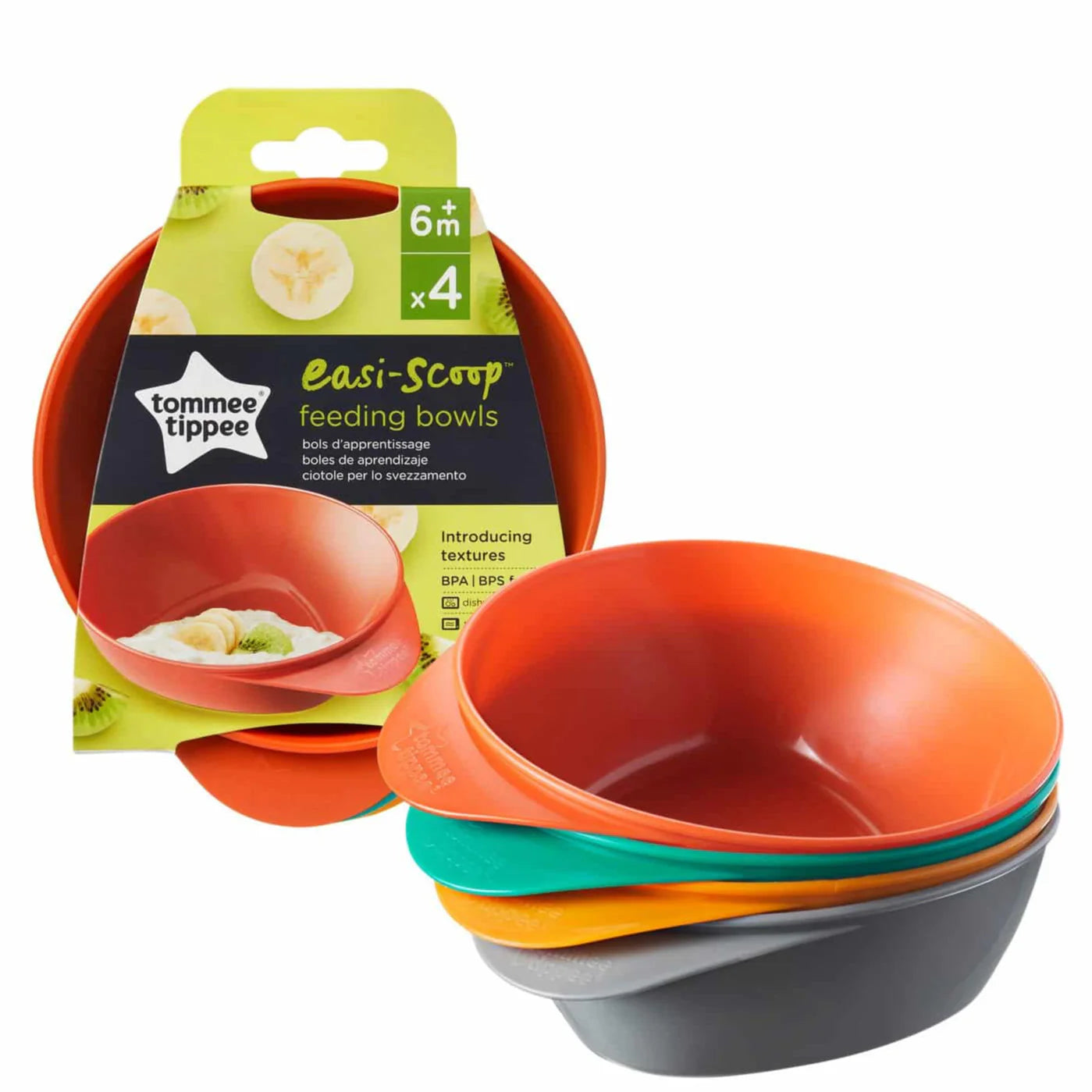 tommee tippee easy scoop feeding bowl baby weaning bowl