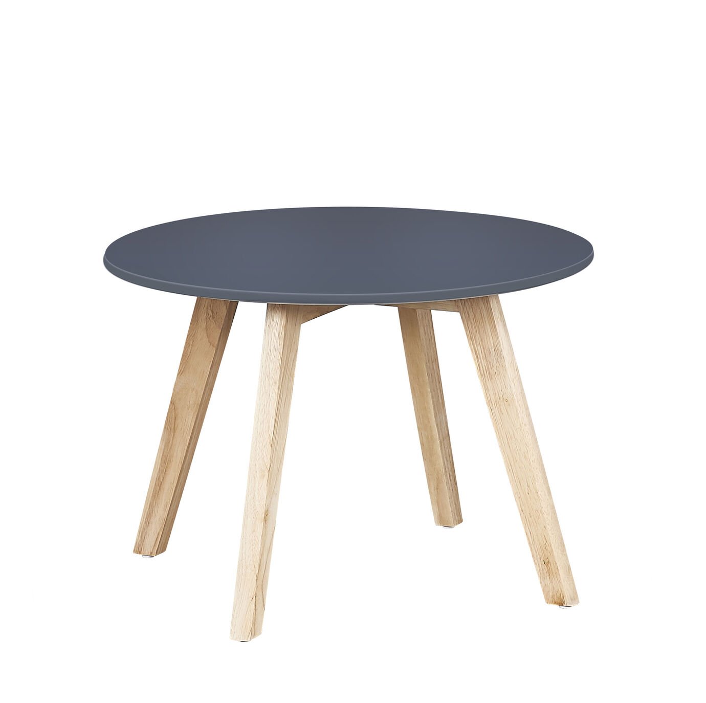 Miila Children Table Round Kids Furniture Grey White