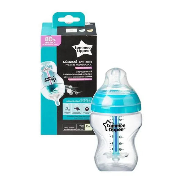 tommee tippee 1x260ml acc bottle slow flow