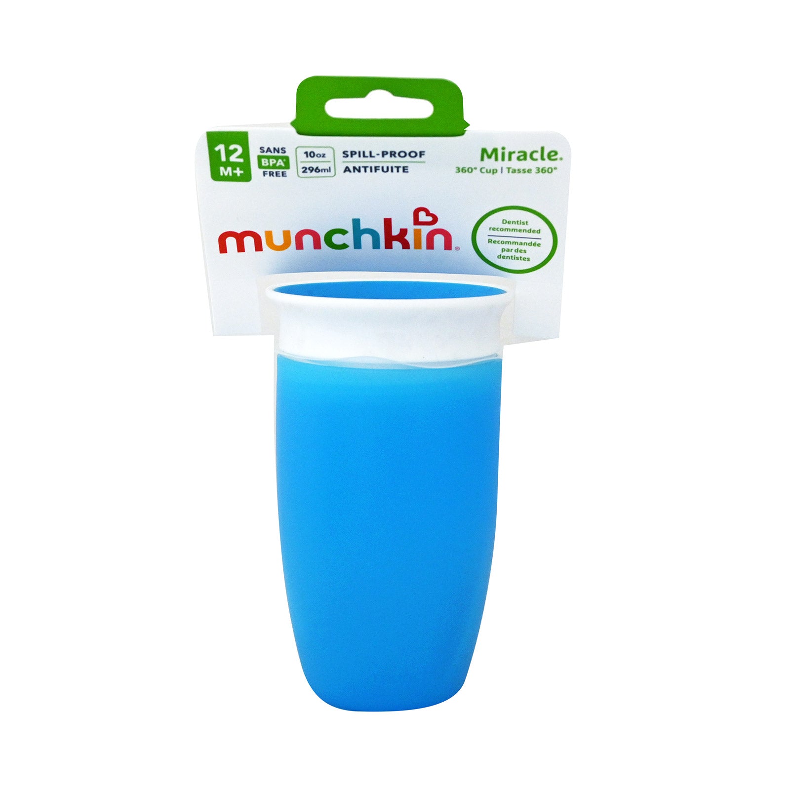 munchkin 10oz sippy cup blue