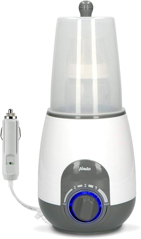 alecto bottle warmer for home and car baby milk warmer