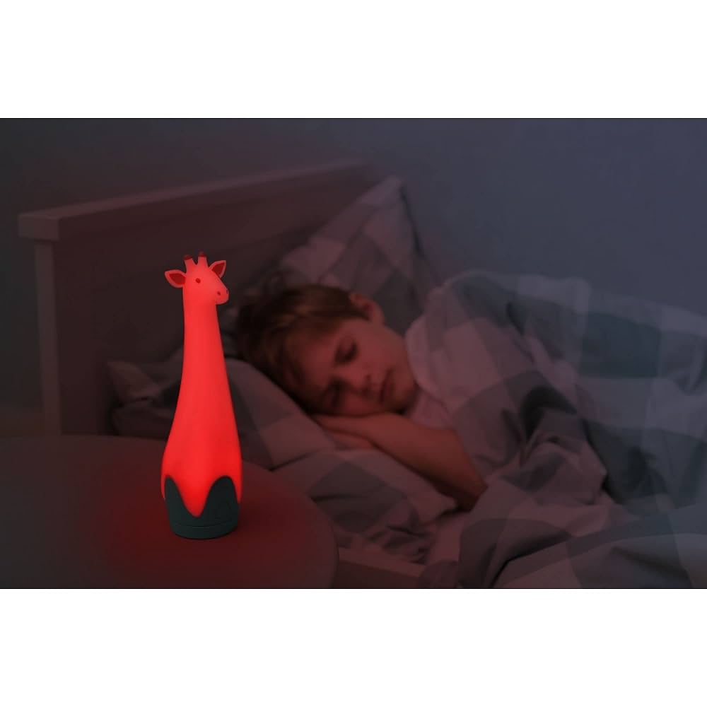 zazu gina giraffe 2 in 1 night light and kids torch rechargeable