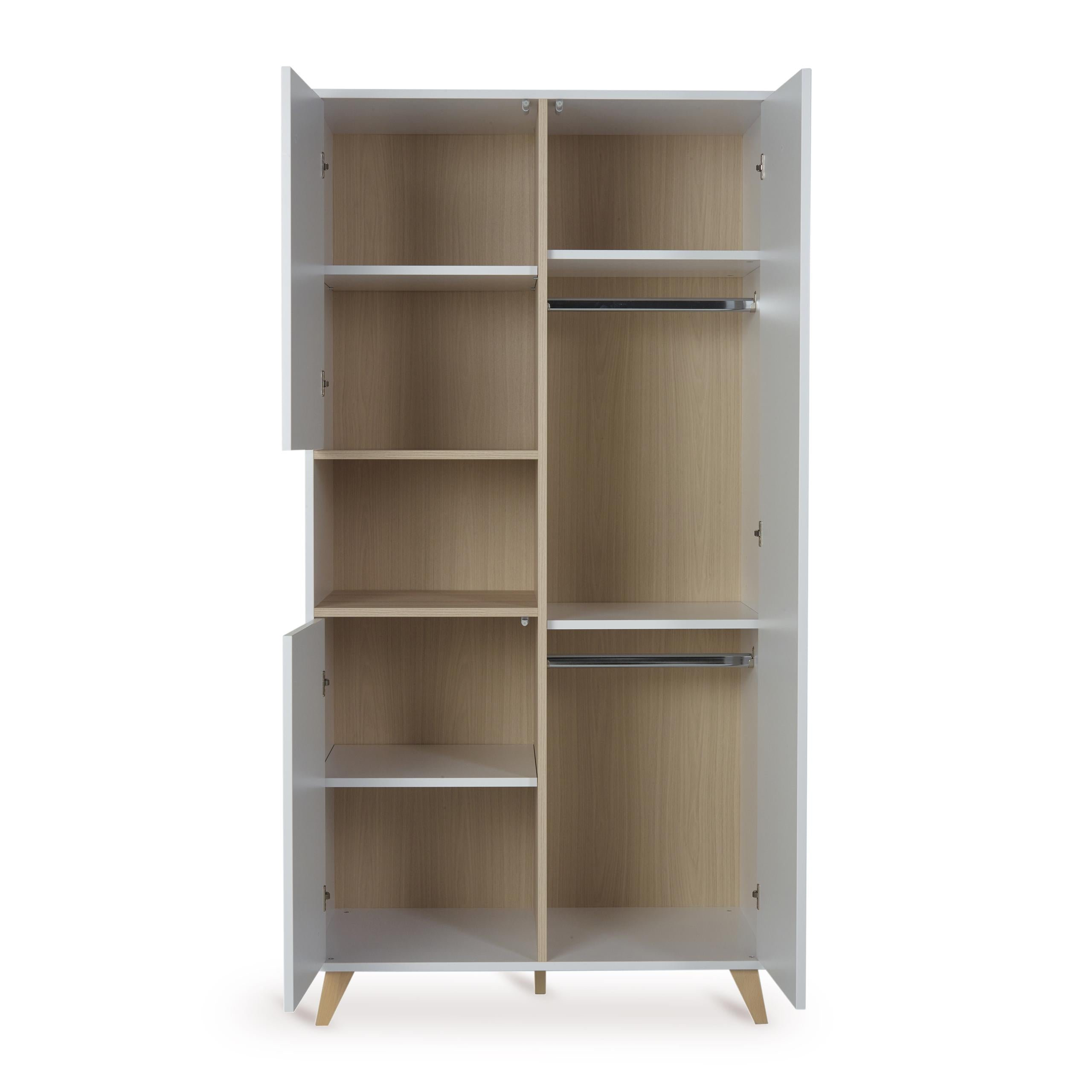 quax loft baby wardrobe white nursery