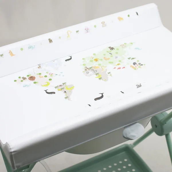 plastimyr lea world map baby bath