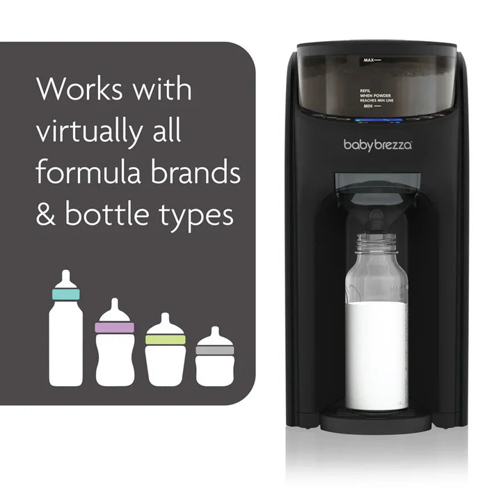 baby brezza formula pro advanced with wifi black automatic formula maker