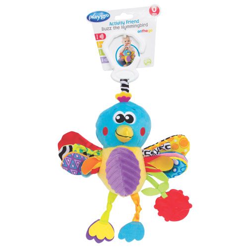 playgro activity friend buzz the hummingbird