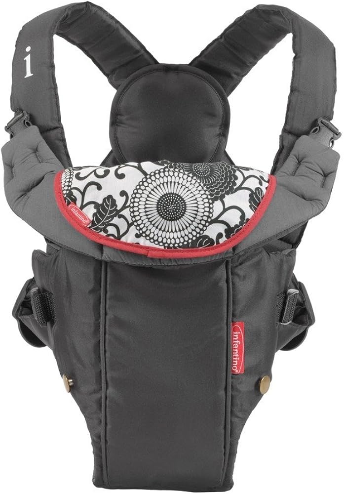 infantino swift classic carrier black
