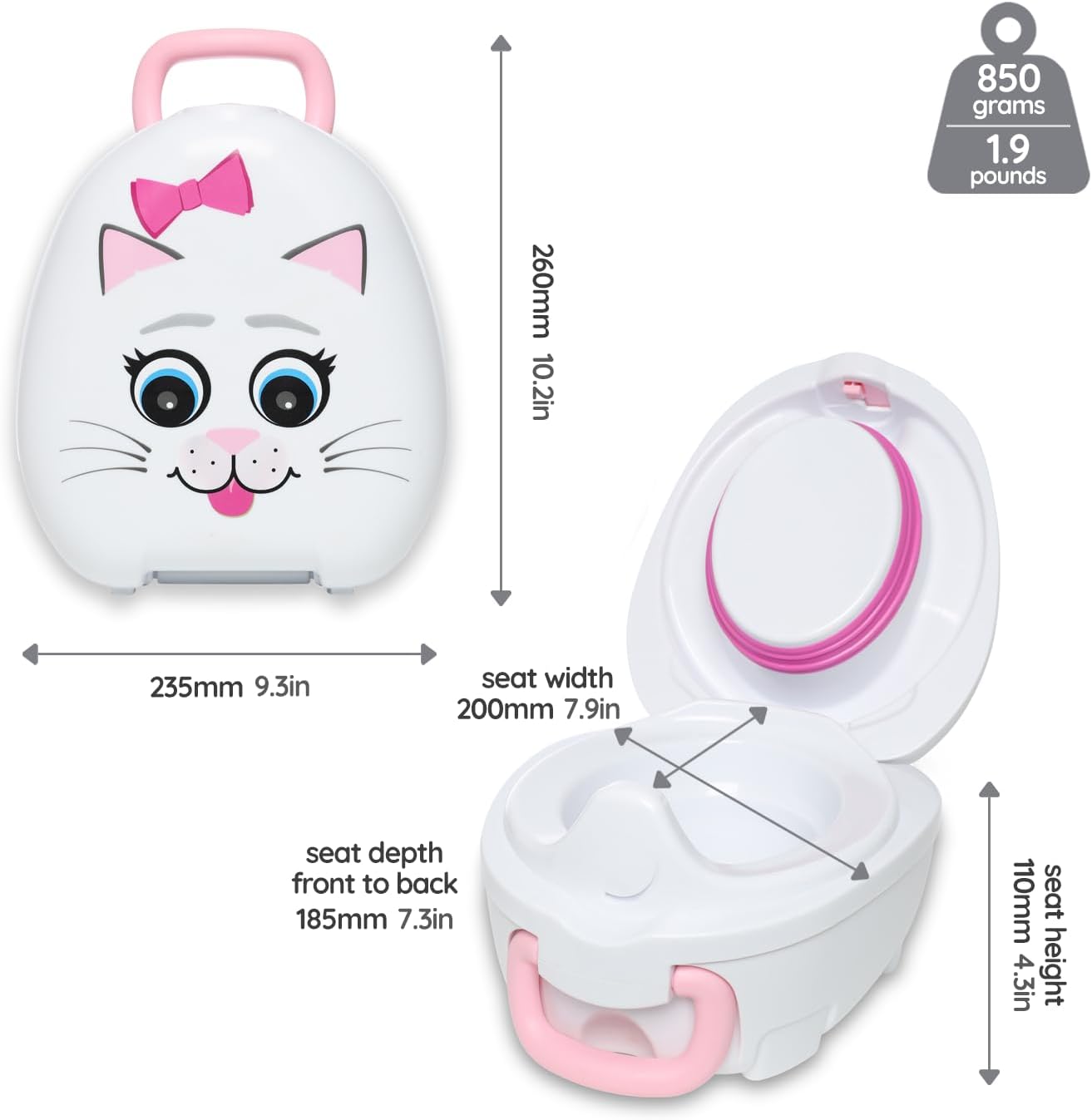 My Carry Potty Travel Potty Cat